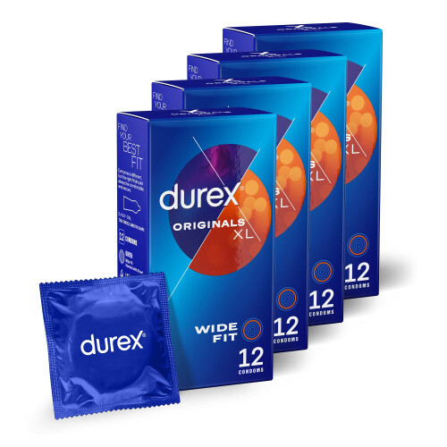 Durex Durex - Comfort XL Condoms (4 x 12 Pack)