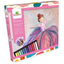 Creatieve set Droge pastels - SYCOMORE - Artissimo - Dansers - Vanaf 7 jaar
