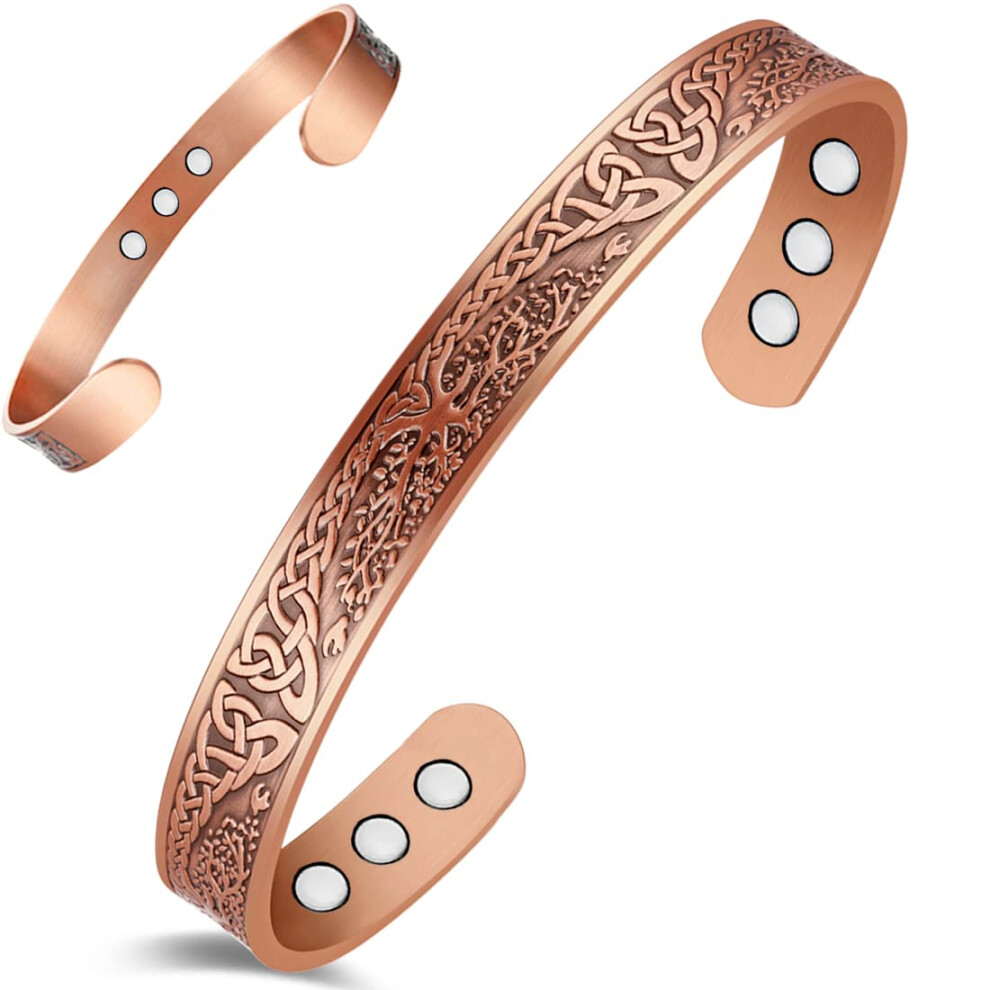 Cigmag 9X Lymphatic Drainage Copper Bracelet For Women Ultra Strength