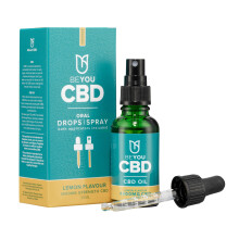 BeYou CBD Oil - 4800mg CBD Drops & Spray - High Strength CBD - MCT