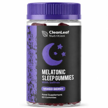 Natural Sleep Support Gummies for Adults - Melatonic Formula for Restful Nights, Sleep Gummies Promoting Natural Melatonin Production, Promotes Healt