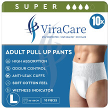 40 x Incontinence Pants Men & Women | with Wetness Indicator & Soft-Stretch Wais