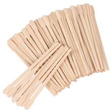 JANYUN 200 Pcs Eyebrow Wax Sticks Wax Applicator, Wood Wax Spatulas