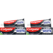 Colgate Advanced White Charcoal White Toothpaste 75ml (Pack of 2)