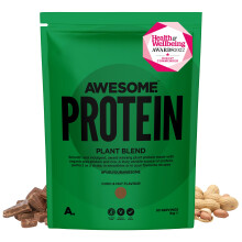 Awesome Supplements – Vegan Protein Powder – Organic 1KG – High Protein Plant-Ba