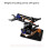 2X Robotic Arm DIY Parts Learning Kit Acrylic Maker Kit Single Claw Mechanical Arm with Servo 3