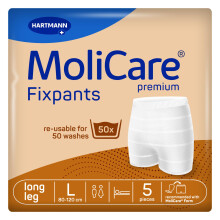 MoliCare Premium Fixpants | Washable Net Fixation Pants, Worn with Large Inconti
