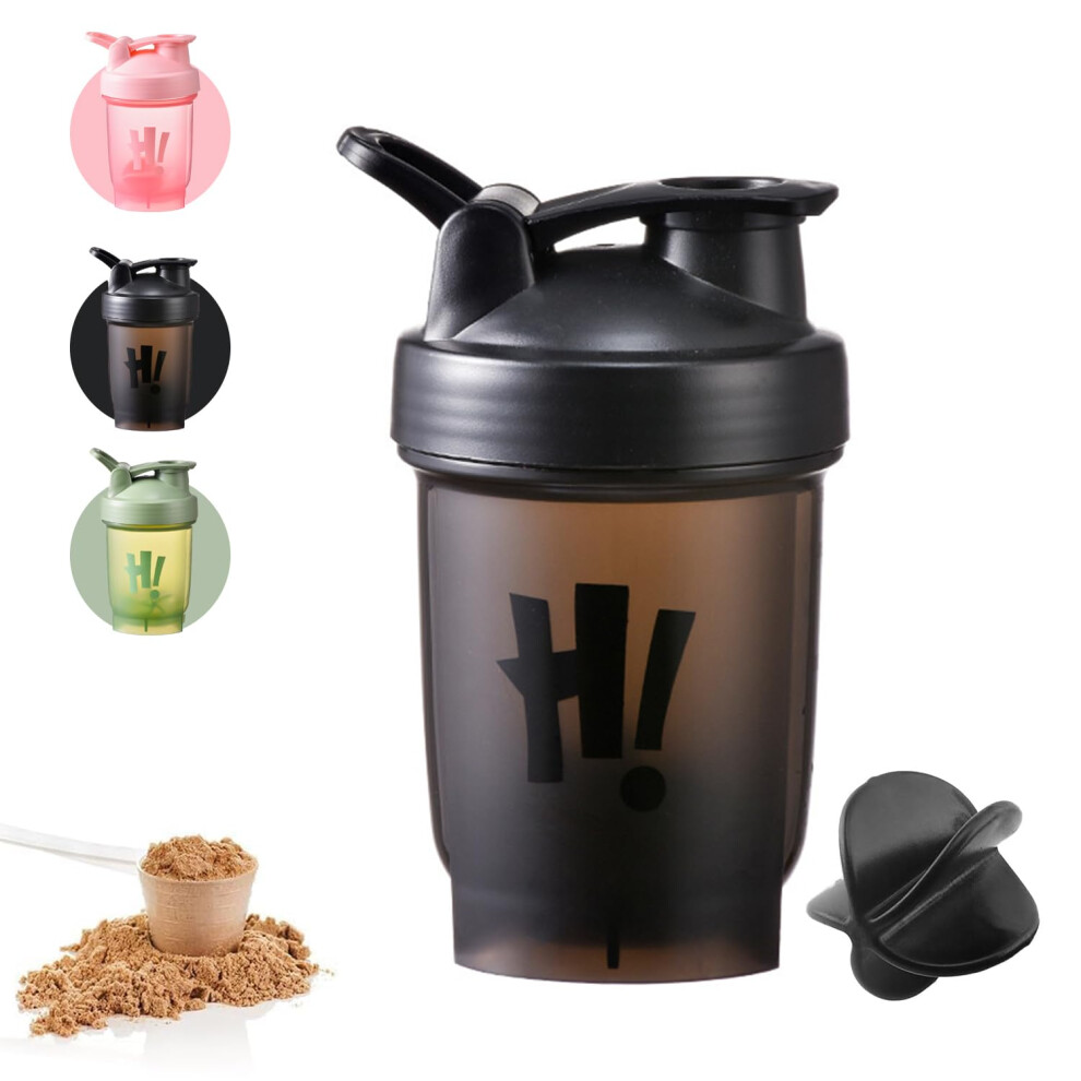 Photos - Water Bottle Protein Shaker Bottle 350ml with Mixing Ball BPA-Free Meal Replacement Shaker Cu