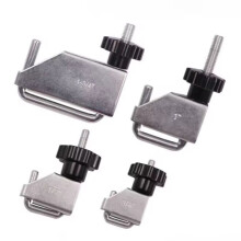 4-Pack U-Shaped Fluid Pipe Clamp Tool Kit Automotive Oil Hose Clamp Vacuum Transfer Coolant Brake Hose Clamp