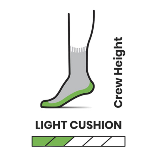 Smartwool Smartwool Mens Hike Light Cushion Walking Crew Socks 2