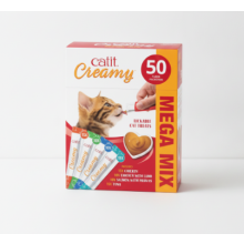 Catit Creamy Lickable Treats Variety Multipack 50 Pack