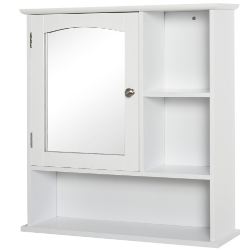 Armario con Espejo Blanco 60 x 18 x 63 cm