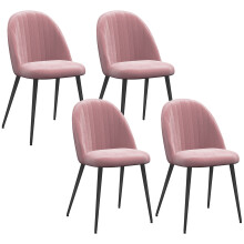 Sillas de Comedor Rosa 50 x 56 x 83 cm