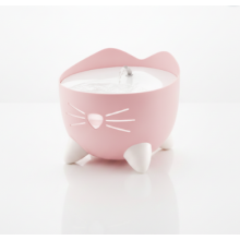 Catit PIXI Cat Drinking Fountain, Running Water Fountain, Pink