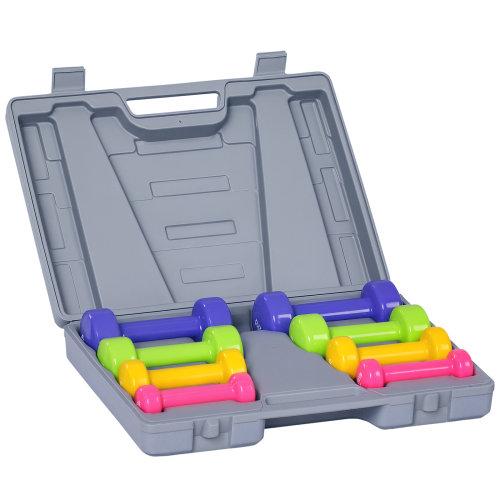 Homcom Set de Mancuerna Multicolor 41 x 30 x 8cm