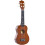 Homcom Ukelele 21 Pulgada Marrón 53 x 17,5 x 6,2cm 1