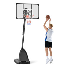 Canasta de Baloncesto Negro 111 x 70.5 x 350 cm