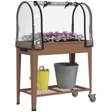 Mesa de Cultivo Marrón 80 x 40 x 120 cm