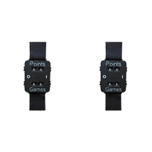2X Pulseira de Pulso Portátil para Contagem de Pontos em Críquete/Tênis/Padel, Rastreador Instantâneo de Pontuação para Treinadores, Árbitros e