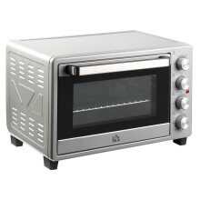Mini Horno Eléctrico Gris 52.2 x 38.1 x 33.5 cm