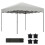 Outsunny Carpa Plegable Blanco 297 x 297 x 287 cm 1
