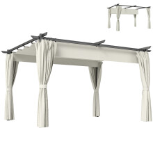 Pérgola Beige 390 x 300 x 222 cm
