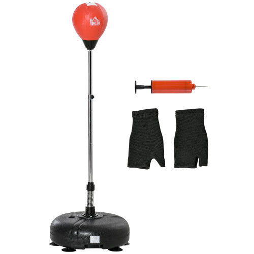 Homcom Saco Boxeo Pie Bicolor 45 x 45 x 151 cm