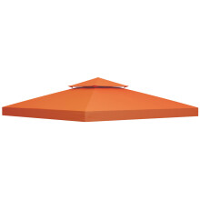 Techo Reemplazo para Carpa Rojo 300 x 300 cm