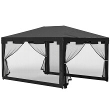 Carpa de Jardín Gris 395 x 295 x 255 cm