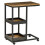 Homcom Mesa Auxiliar Marrón 51 x 33 x 66 cm 1