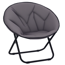 Silla de Luna Gris 80 x 80 x 75 cm