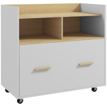 Cajonera de Oficina Marrón 76 x 40 x 75.5 cm