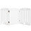 PawHut Valla para Perro Blanco 155 x 30 x 61 cm 1