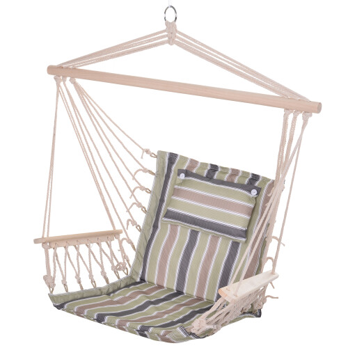Outsunny Silla Colgante Multicolor 100 x 106 cm