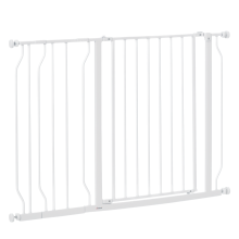Barrera Seguridad Perro Blanco 115 x 1.5 x 76 cm