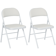 Sillas Plegable Blanco 45 x 46 x 78 cm