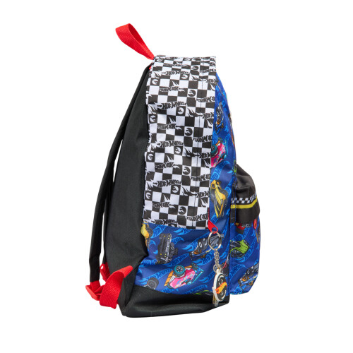 Hot Wheels Hot Wheels Childrens Backpack Aop Roxy Backpack Zip Fastening blue multi 2