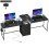 Homcom Mesa Gaming Negro 244 x 50 x 101 cm 1