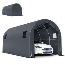 Carpa para Garaje Gris 592 x 300 x 276 cm