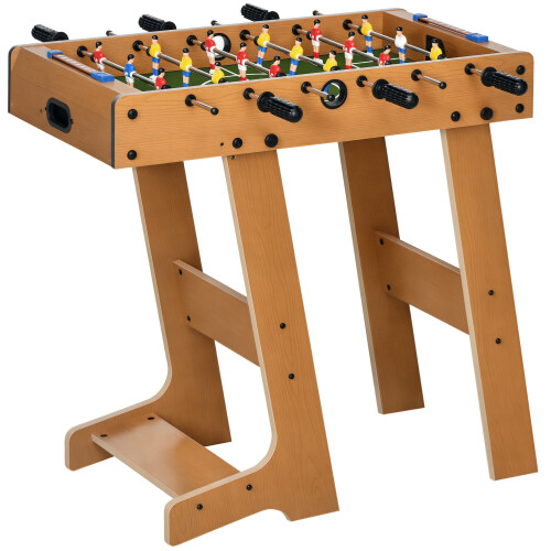 Homcom Futbolín de Mesa Marrón 69 x 37 x 70 cm