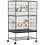 PawHut Jaula para Pájaro Gris 78 x 52 x 132 cm 1