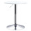 Homcom Mesa de Bar Blanco 60 x 60 x 93 cm 1