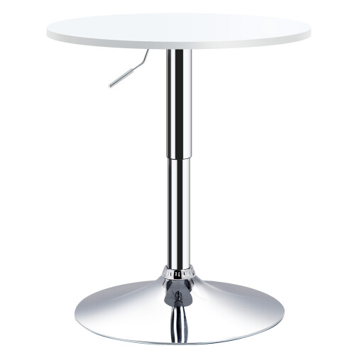 Homcom Mesa de Bar Blanco 60 x 60 x 93 cm