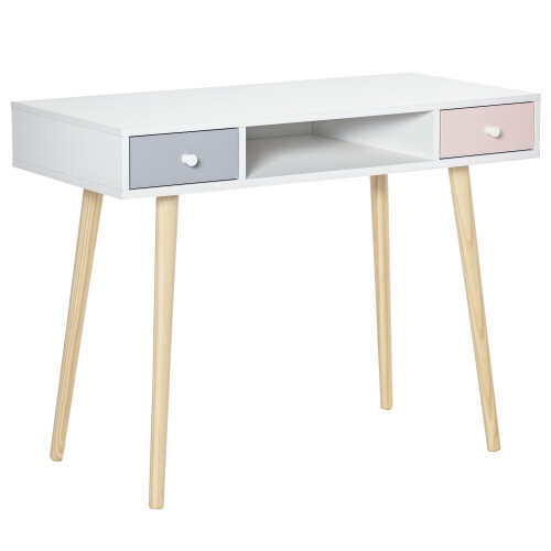 Homcom Escritorio Infantil Multicolor 100 x 48 x 76.5 cm