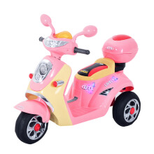 Moto Eléctrica Infantil Rosa 108 x 51 x 75 cm