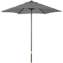 Sombrilla de Jardín Gris 196 x 196 x 204 cm