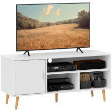 Mueble de TV Blanco 120 x 40 x 55 cm