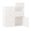 Homcom Armario Modular Plástico Blanco 75 x 37 x 73cm 1