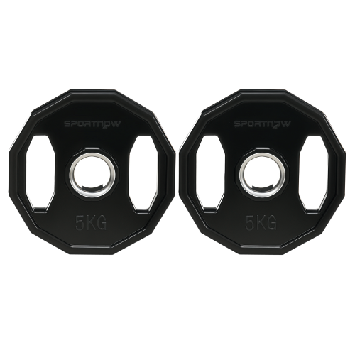 Discos de Pesa Negro 24 x 24 x 3.5 cm