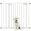 PawHut Barrera de Seguridad Blanco 94 x 3.5 x 78 cm 1